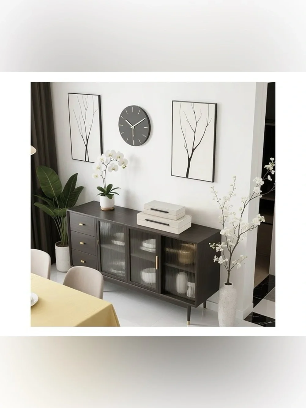 Set of 2 Beige Shagreen Decorative Storage Boxes, Faux Leather, New